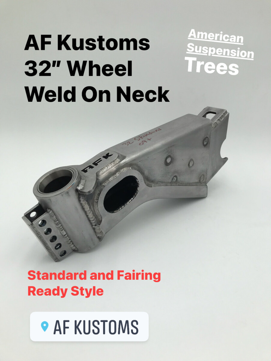 32″ Wheel Weld on Neck