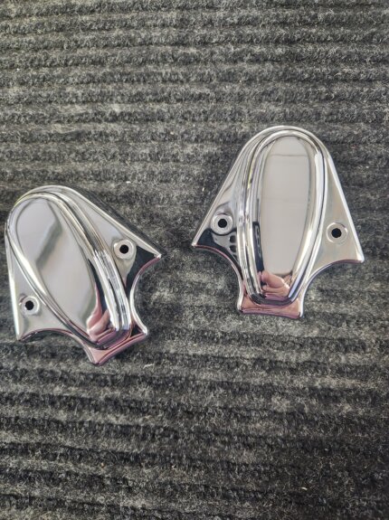 AXLE COVERS CHROME